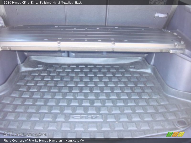 Polished Metal Metallic / Black 2010 Honda CR-V EX-L