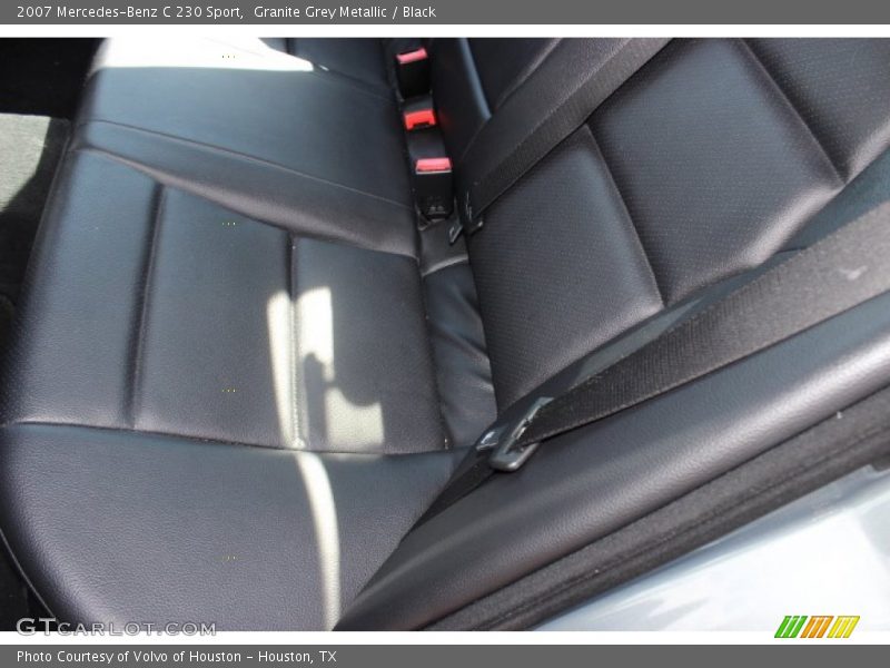 Granite Grey Metallic / Black 2007 Mercedes-Benz C 230 Sport