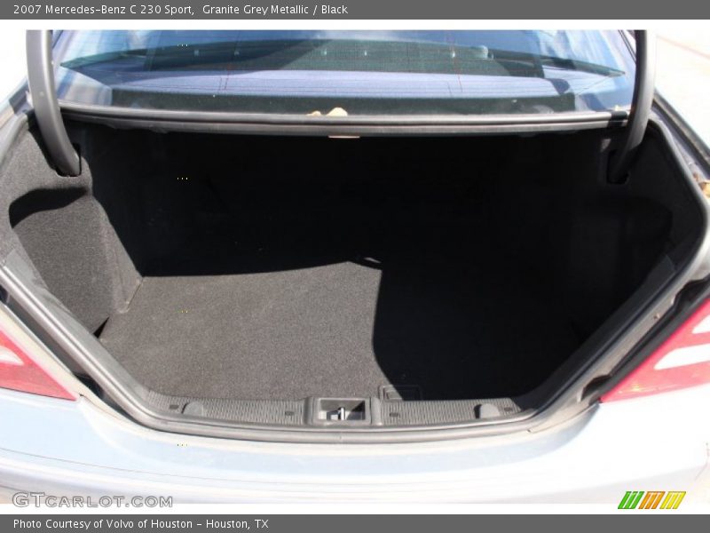 Granite Grey Metallic / Black 2007 Mercedes-Benz C 230 Sport