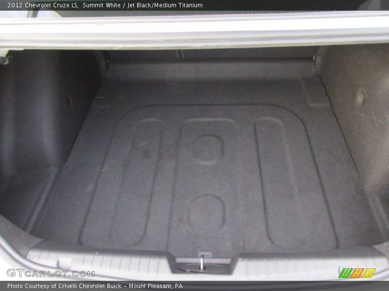 Summit White / Jet Black/Medium Titanium 2012 Chevrolet Cruze LS