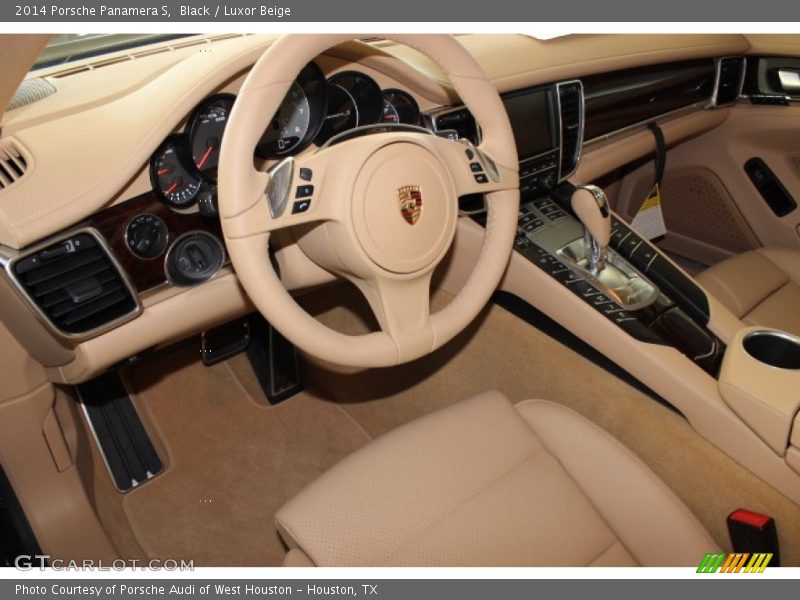 Luxor Beige Interior - 2014 Panamera S 