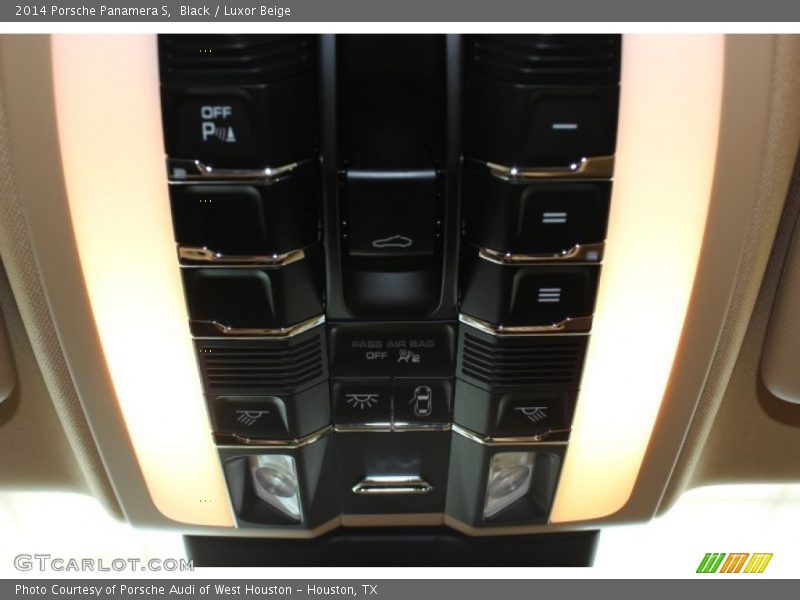 Controls of 2014 Panamera S