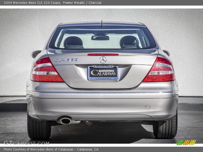 Pewter Metallic / Charcoal 2004 Mercedes-Benz CLK 320 Coupe