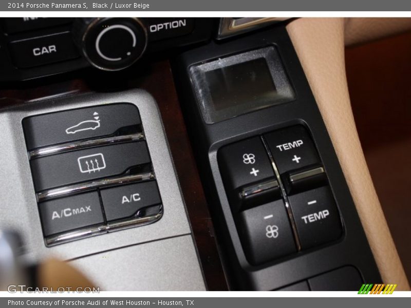 Controls of 2014 Panamera S