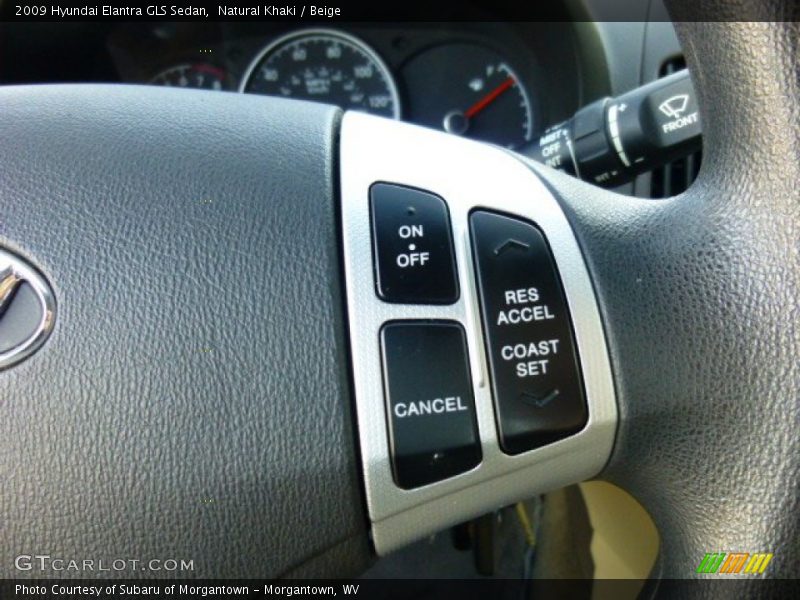Natural Khaki / Beige 2009 Hyundai Elantra GLS Sedan