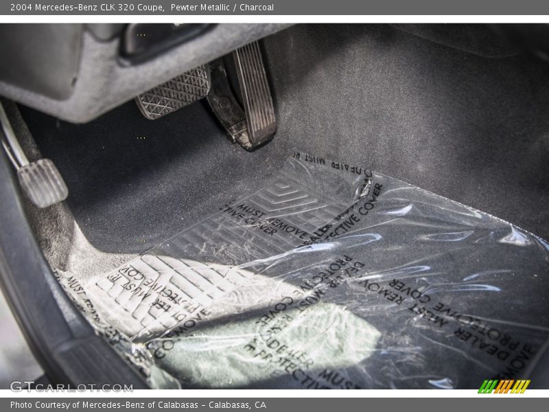 Pewter Metallic / Charcoal 2004 Mercedes-Benz CLK 320 Coupe