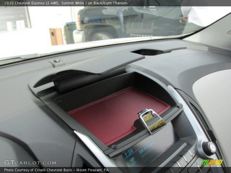 Summit White / Jet Black/Light Titanium 2010 Chevrolet Equinox LS AWD