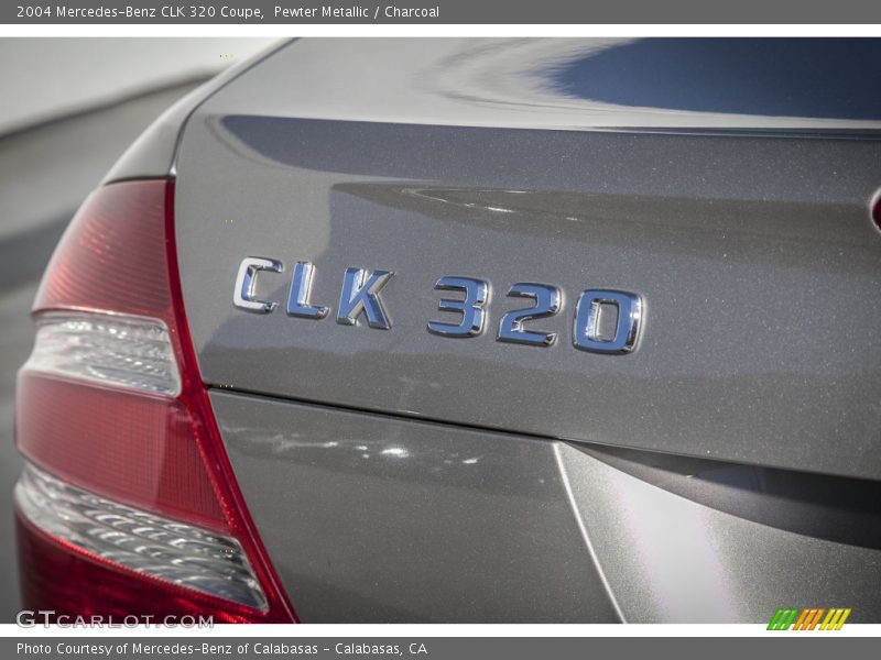 Pewter Metallic / Charcoal 2004 Mercedes-Benz CLK 320 Coupe