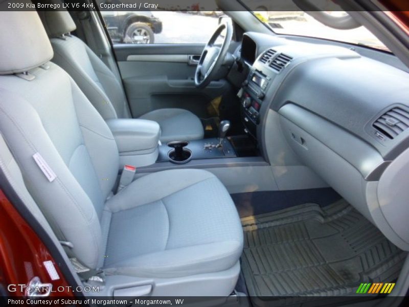 Front Seat of 2009 Borrego LX V6 4x4