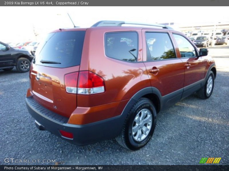 Copperhead / Gray 2009 Kia Borrego LX V6 4x4