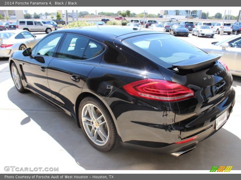 Black / Black 2014 Porsche Panamera 4