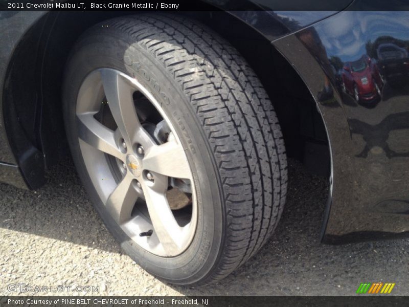 Black Granite Metallic / Ebony 2011 Chevrolet Malibu LT