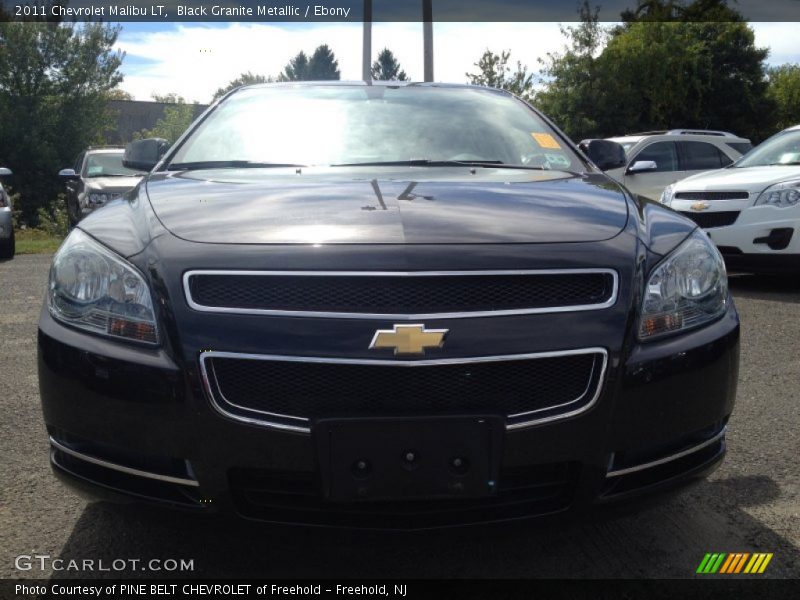 Black Granite Metallic / Ebony 2011 Chevrolet Malibu LT