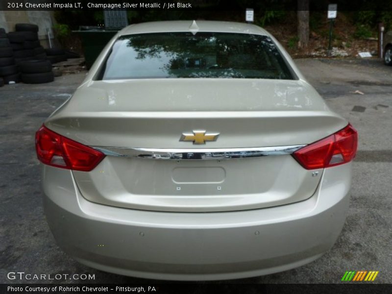 Champagne Silver Metallic / Jet Black 2014 Chevrolet Impala LT