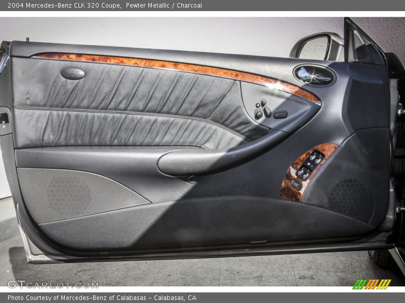 Pewter Metallic / Charcoal 2004 Mercedes-Benz CLK 320 Coupe
