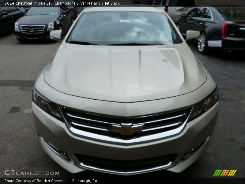 Champagne Silver Metallic / Jet Black 2014 Chevrolet Impala LT