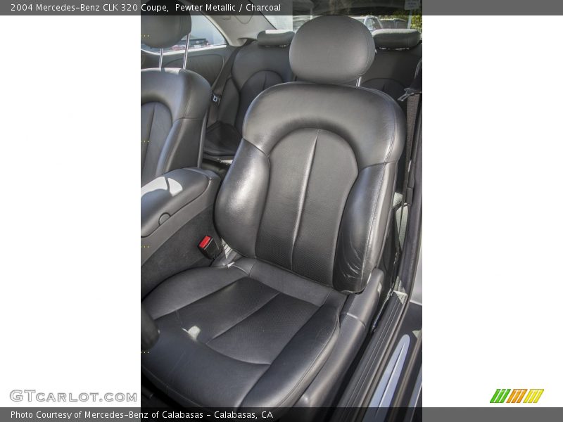 Pewter Metallic / Charcoal 2004 Mercedes-Benz CLK 320 Coupe