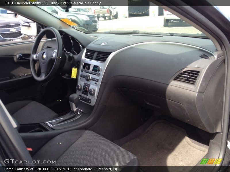Black Granite Metallic / Ebony 2011 Chevrolet Malibu LT