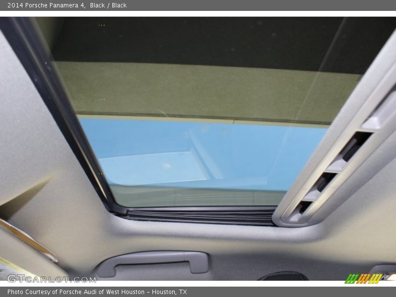 Sunroof of 2014 Panamera 4