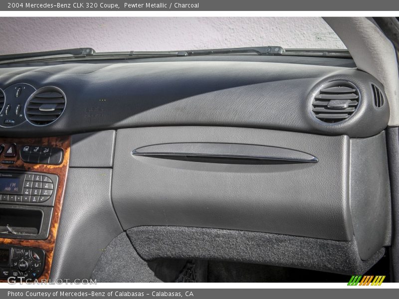 Pewter Metallic / Charcoal 2004 Mercedes-Benz CLK 320 Coupe