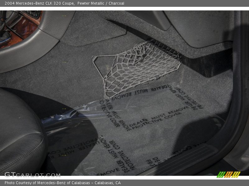 Pewter Metallic / Charcoal 2004 Mercedes-Benz CLK 320 Coupe