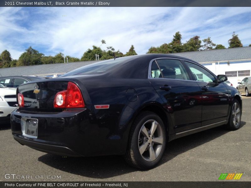 Black Granite Metallic / Ebony 2011 Chevrolet Malibu LT