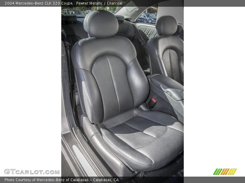 Pewter Metallic / Charcoal 2004 Mercedes-Benz CLK 320 Coupe