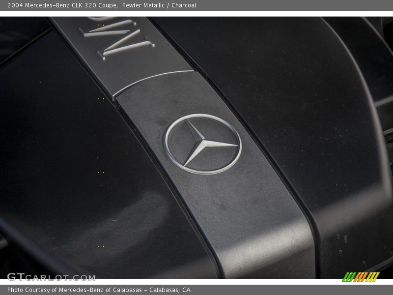 Pewter Metallic / Charcoal 2004 Mercedes-Benz CLK 320 Coupe
