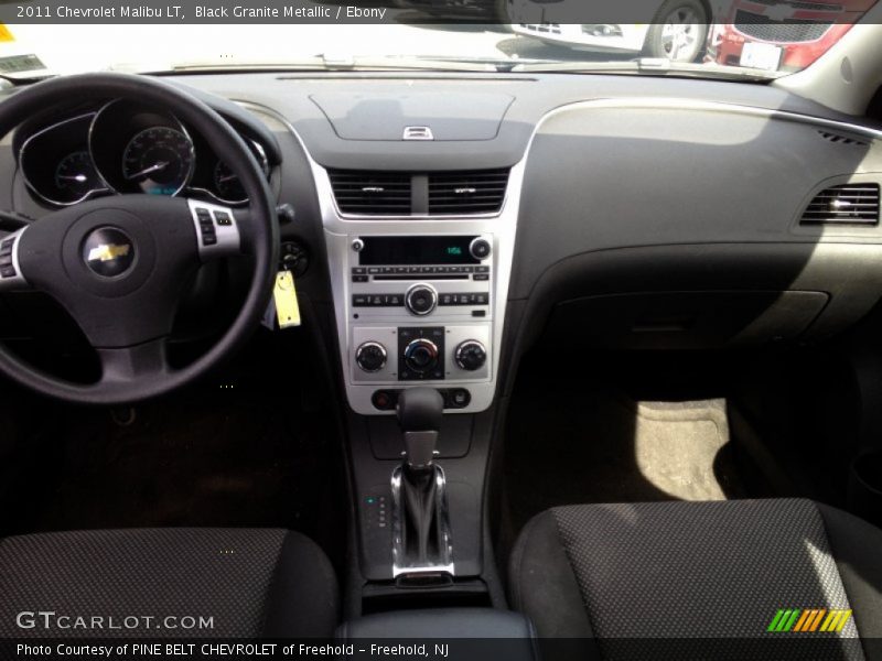 Black Granite Metallic / Ebony 2011 Chevrolet Malibu LT