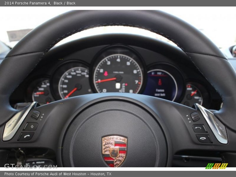 Black / Black 2014 Porsche Panamera 4