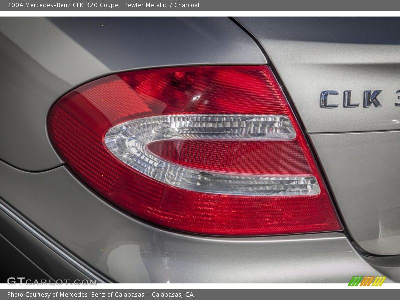 Pewter Metallic / Charcoal 2004 Mercedes-Benz CLK 320 Coupe