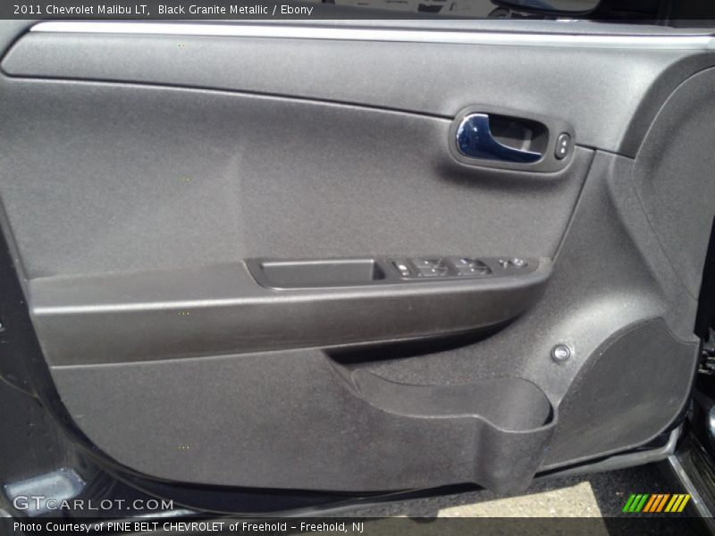 Black Granite Metallic / Ebony 2011 Chevrolet Malibu LT