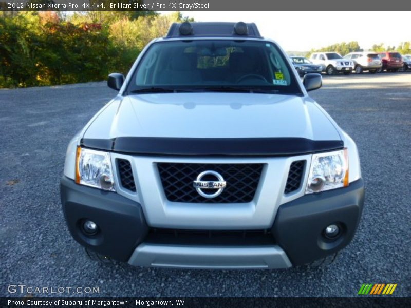 Brilliant Silver / Pro 4X Gray/Steel 2012 Nissan Xterra Pro-4X 4x4