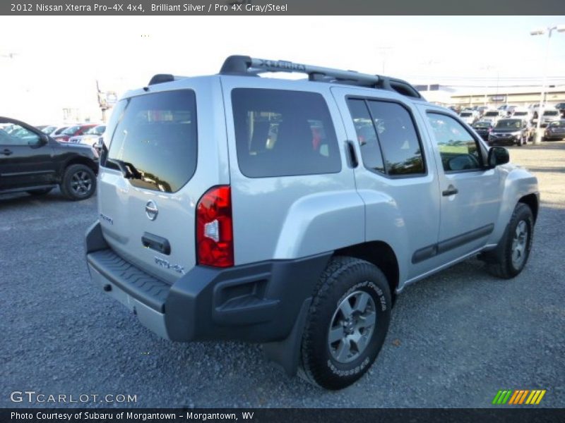 Brilliant Silver / Pro 4X Gray/Steel 2012 Nissan Xterra Pro-4X 4x4