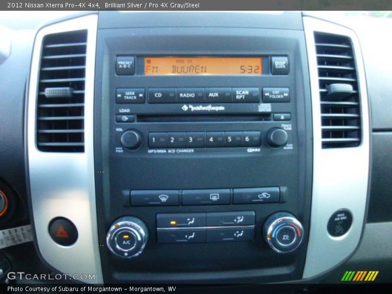Brilliant Silver / Pro 4X Gray/Steel 2012 Nissan Xterra Pro-4X 4x4