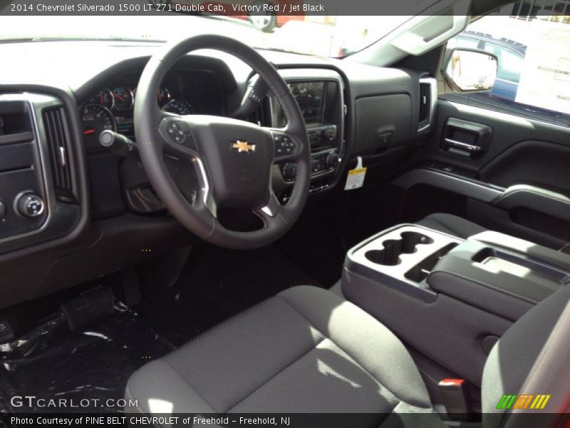 Jet Black Interior - 2014 Silverado 1500 LT Z71 Double Cab 