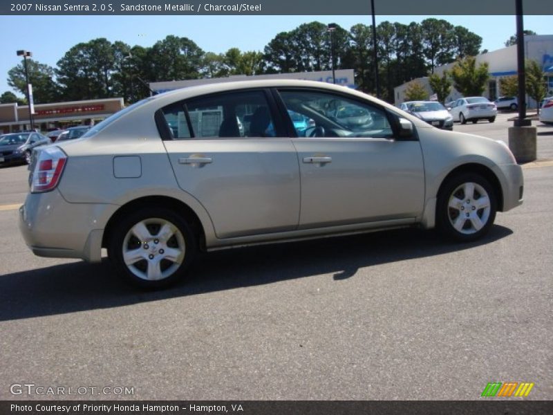 Sandstone Metallic / Charcoal/Steel 2007 Nissan Sentra 2.0 S