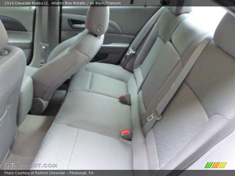 Atlantis Blue Metallic / Jet Black/Titanium 2014 Chevrolet Malibu LS
