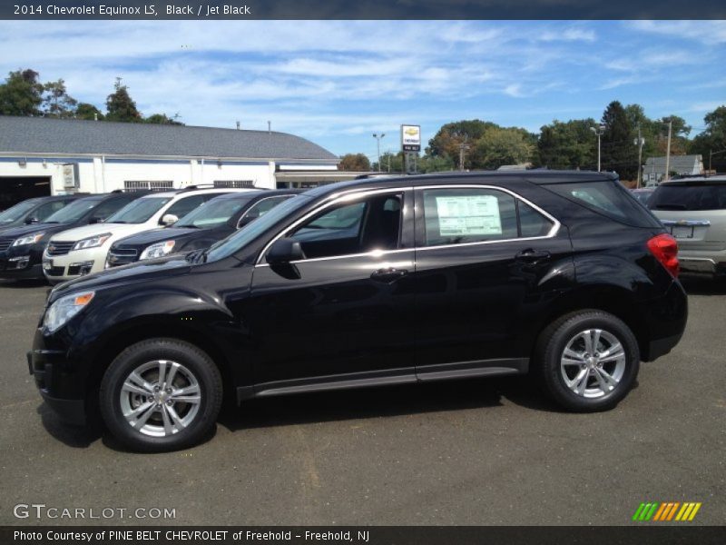 Black / Jet Black 2014 Chevrolet Equinox LS