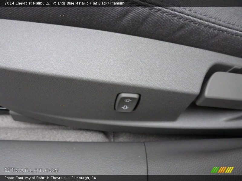 Atlantis Blue Metallic / Jet Black/Titanium 2014 Chevrolet Malibu LS