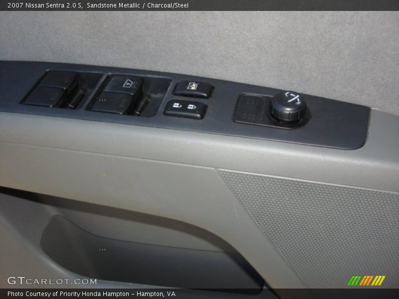 Sandstone Metallic / Charcoal/Steel 2007 Nissan Sentra 2.0 S