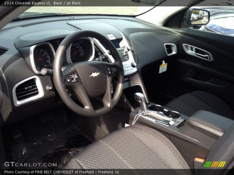 Black / Jet Black 2014 Chevrolet Equinox LS