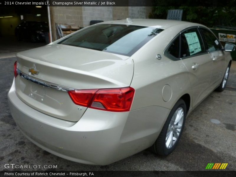 Champagne Silver Metallic / Jet Black 2014 Chevrolet Impala LT