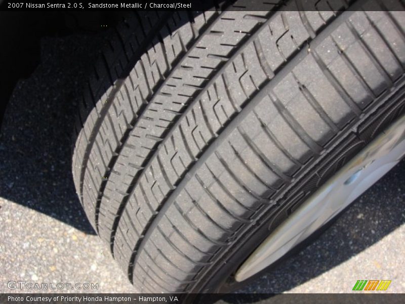 Sandstone Metallic / Charcoal/Steel 2007 Nissan Sentra 2.0 S