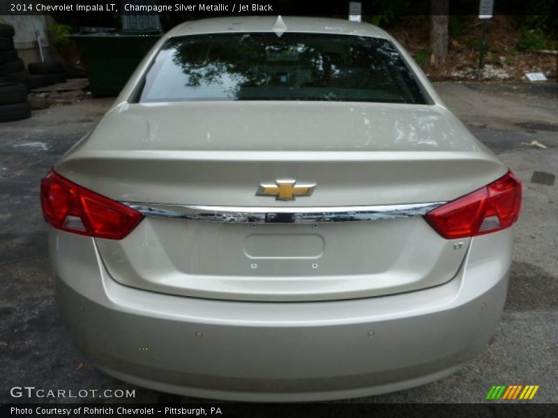 Champagne Silver Metallic / Jet Black 2014 Chevrolet Impala LT