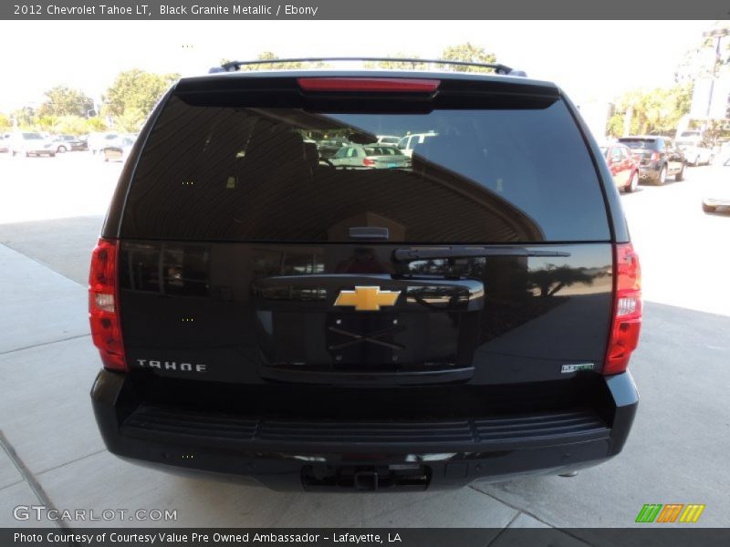 Black Granite Metallic / Ebony 2012 Chevrolet Tahoe LT