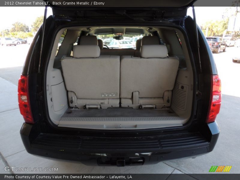 Black Granite Metallic / Ebony 2012 Chevrolet Tahoe LT