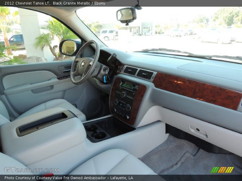 Black Granite Metallic / Ebony 2012 Chevrolet Tahoe LT