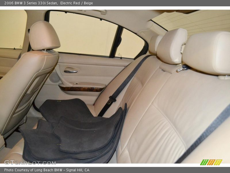 Electric Red / Beige 2006 BMW 3 Series 330i Sedan
