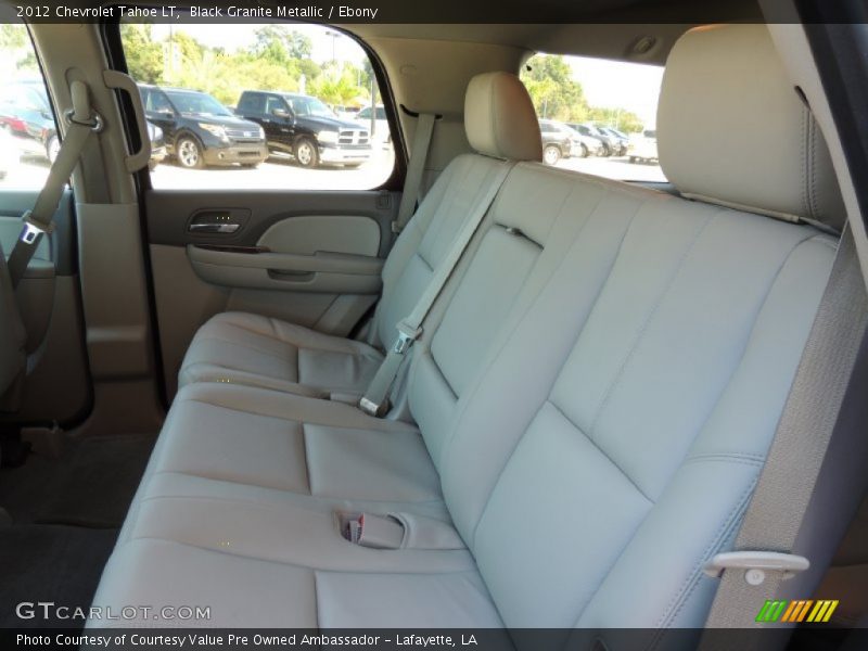 Black Granite Metallic / Ebony 2012 Chevrolet Tahoe LT